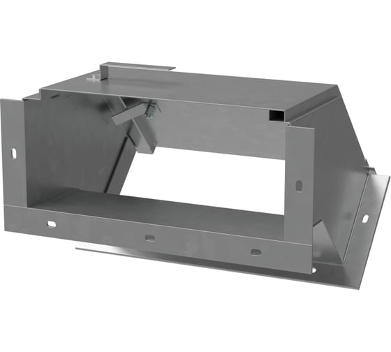 Короб кабельный блочный угловой Система КМ с поворотом вниз на 45 градусов, одноканальный ККБ-УНП-0,2/0,5 s:2,0 мм ККБ-УНП-0.2/0.5-2.0