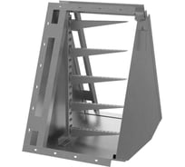 Короб кабельный блочный угловой Система КМ с поворотом вверх на 45 градусов ККБ-УВ-0,95/0,6 s:2,0 мм ККБ-УВ-0.95/0.6-2.0