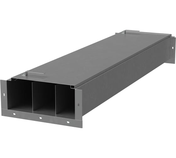 Короб кабельный блочный плоский трехканальный Система КМ ККБ-3ПО-0,2/0,5-1 s:2,0 мм ККБ-3ПО-0.2/0.5-2.0-1 1