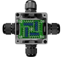 Коробка распределительная пластиковая Магнито-Контакт КРП 5 жил / DALI / DMX 5x4 (винтовые клеммы) 00-00032224