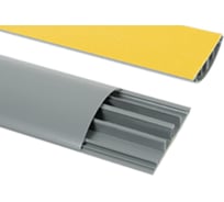 Кабель-канал напольный самоклеящийся REXANT 90х20мм, серый 28-5051