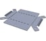 Угол вертикальный внутренний EKF 90 градусов 50x400 мм, плоский vi9050400-FL 2