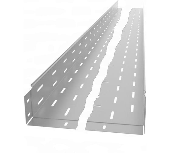 Перфорированный лоток NTSS 80х150х3000 (0,7) NTSS-ПФЛ80x150