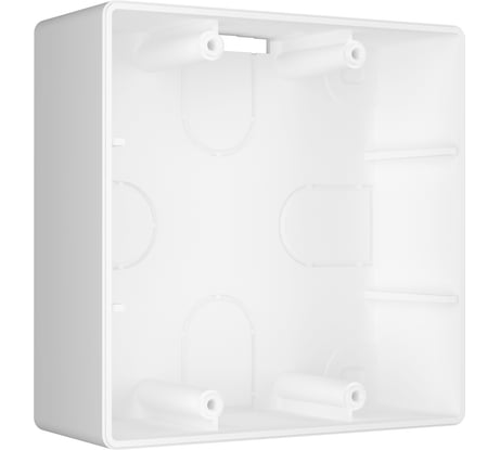 Коробка WERKEL W1199201 накладного монтажа для силовой розетки белый a053501