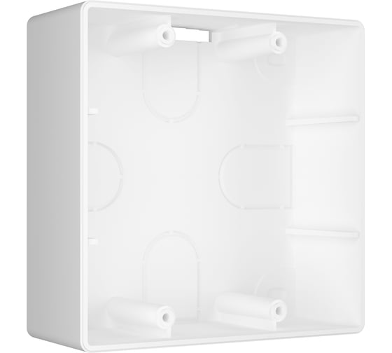 Коробка WERKEL W1199201 накладного монтажа для силовой розетки белый a053501 1