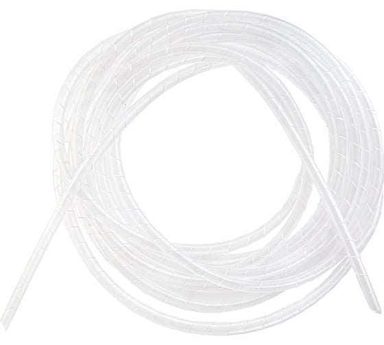 Лента спиральная монтажная MasterProf 6-8мм, 5м, белая ЭТ.010082