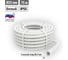 Гофра для кабеля TDM ELECTRIC 25мм ПЛЛ с зондом 75 метров безгалогенная, негорючая (FRHF) легкая белая SQ0413-1035 2