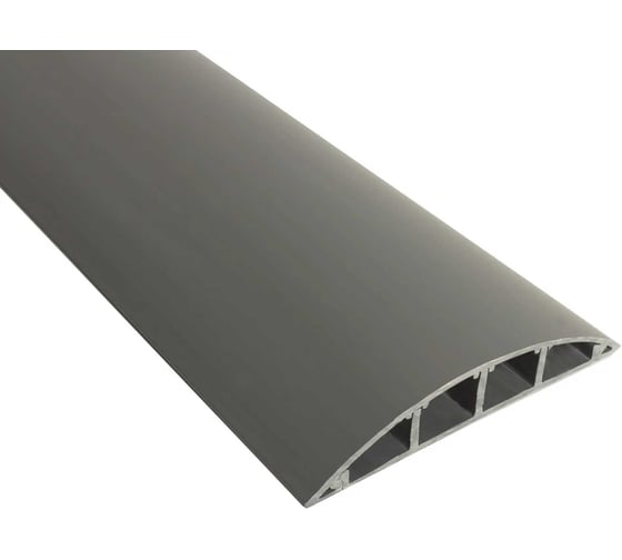 Напольный кабель-канал УРАЛ ПАК«Стандарт» серый 93х17 2м КК-7793017-028