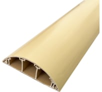 Напольный кабель-канал УРАЛ ПАК«Стандарт» бежевый  93х17 2м КК-7129317-028