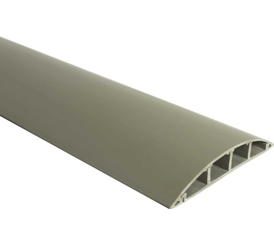 Напольный кабель-канал УРАЛ ПАК«Стандарт» серый бетон 93х17 2м КК-7119317-028