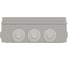 Распаячная коробка ЭРА KORv-240-190-90-12g ОП серая 240х190х90мм на винтах 12 гермовводов IP55 Б0071915 4