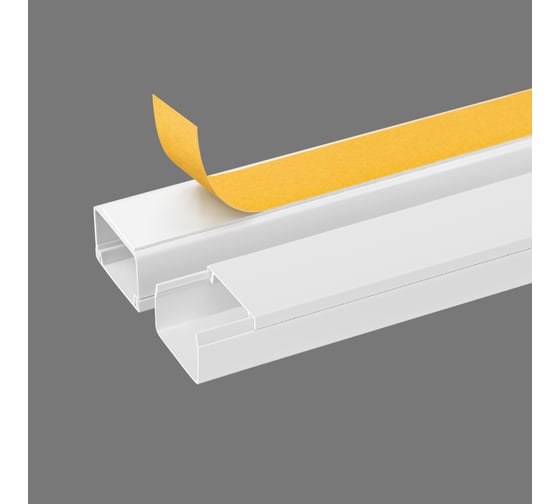 Кабель-канал TDM ELECTRIC белый самоклеящийся 25х16, 2 метра, упаковка 6 штук SQ0402-1205