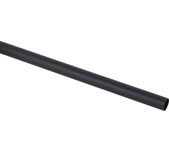 Труба ПВХ гладкая Рувинил D 16 мм, легкая, черная, длина 2 метра, 50 шт 51600(2)Ч