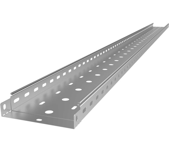 Лоток перфорированный замковый Северная Аврора соединение внахлест ЛПЗ 50-50-0,7-3000-ОЦ ЛПЗ 50*50-0,7-3000-ОЦ