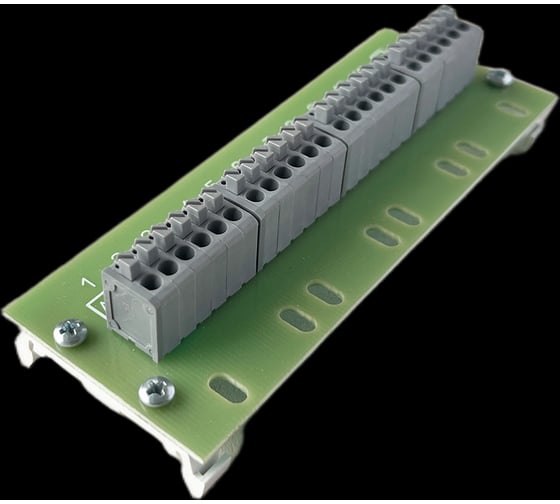 Разветвитель интерфейса ООО "ЦИС" RS-485 ПР-12 IP00 на DIN-рейку 19-00000514