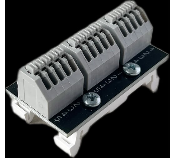 Разветвитель интерфейса ООО "ЦИС" RS-485/422 ПР-3д IP00 на DIN-рейку 10-00000187