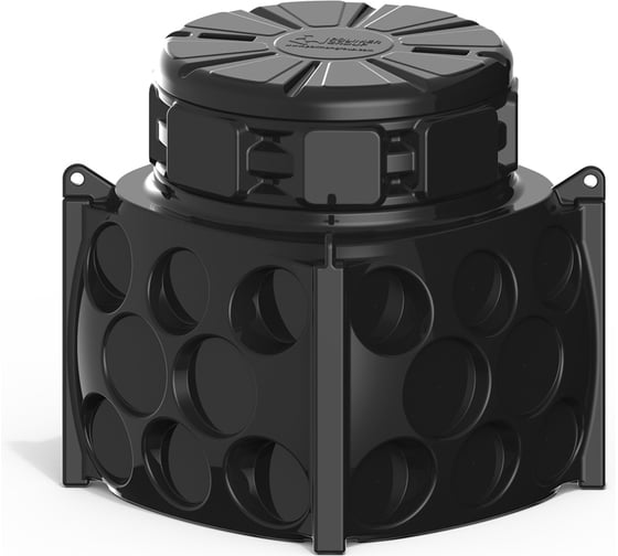 Колодец POLIMER GROUP КН 1000 H1000 с крышкой D 780 мм, с кабельными стойками SK10030202