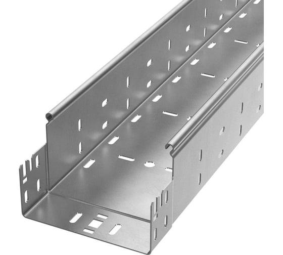 Лоток перфорированный Промрукав Профи INOX (AISI 304) 150х100х6000 (1,0 мм) (12 м/уп) PR16.13346