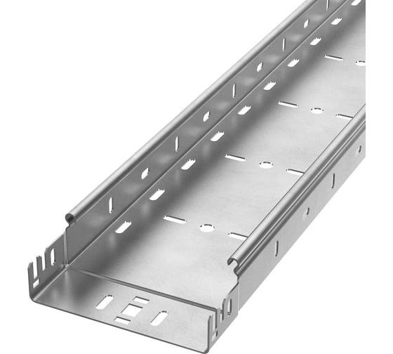 Лоток перфорированный Промрукав Профи INOX (AISI 304) 150х50х6000 (1,0 мм) (12 м/уп) PR16.13347