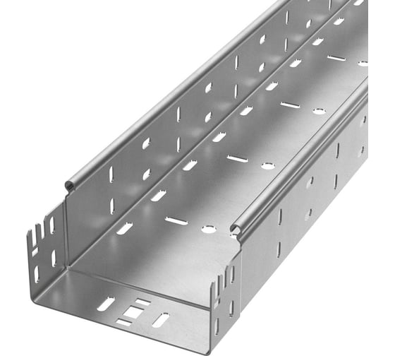 Лоток перфорированный Промрукав Профи INOX (AISI 304) 150х80х6000 (1,5 мм) (12 м/уп) PR16.13306