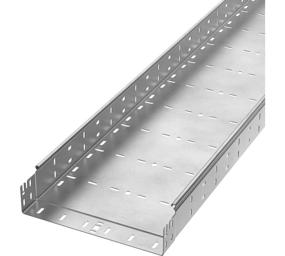 Лоток перфорированный Промрукав Профи INOX (AISI 304) 300х80х3000 (2,0 мм) (6 м/уп) PR16.13417