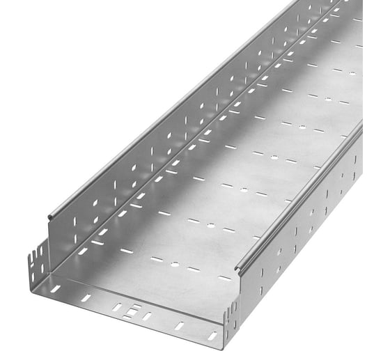 Лоток перфорированный Промрукав Профи INOX (AISI 304) 300х100х6000 (1,5 мм) (12 м/уп) PR16.13310