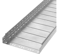 Лоток перфорированный Промрукав Профи INOX (AISI 304) 400х80х3000 (1,2 мм) (6 м/уп) PR16.13378
