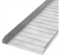 Лоток неперфорированный Промрукав Профи INOX (AISI 316) 400х100х3000 (1,2 мм) (6 м/упаковка) PR16.13712