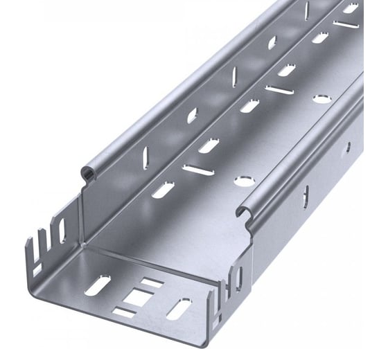 Лоток перфорированный Промрукав Профи INOX (AISI 316) 200х80х6000 (1,2 мм) (12 м/упаковка) PR16.13561