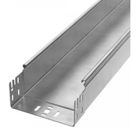 Лоток неперфорированный Промрукав Профи INOX (AISI 304) 150х80х6000 (2,0 мм) (12 м/упаковка) PR16.14104