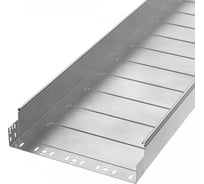 Лоток неперфорированный Промрукав Профи INOX (AISI 304) 400х100х3000 (1,5 мм) (6 м/упаковка) PR16.13964