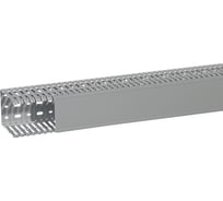 Кабель-канал (крышка + основание) Legrand Transcab - 80x100 мм - серый RAL 7030 636118