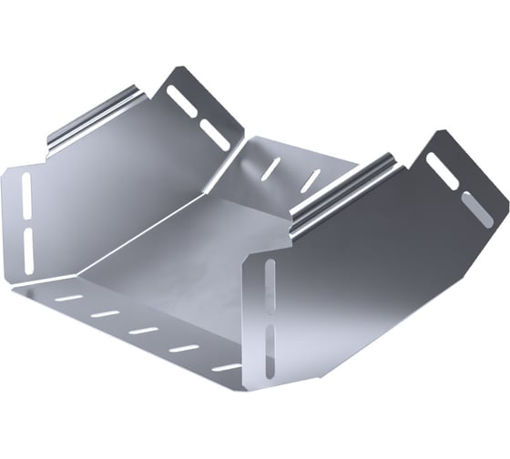Угол вертикальный внутренний Промрукав 45 градусов Стандарт INOX (AISI 316) 300х100 (0,8 мм) PR16.3295