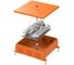 Коробка металлическая огнестойкая Промрукав 70-0390-FR10.0-32 E15-E120 RAL2004 200x200x65 (4 шт/кор) 70-0390-2004-FR10.0-32 1