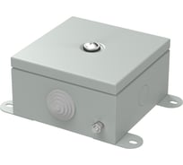 Коробка металлическая Промрукав серая 110х110х65 (12 шт/кор) 70-0360-7035