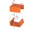 Коробка металлическая огнестойкая Промрукав Е15-Е120 80х80х35 70-0240-FR10.0-2 1