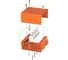 Коробка металлическая огнестойкая Промрукав Е15-Е120 80х80х35 70-0240-FR2.5-6 1