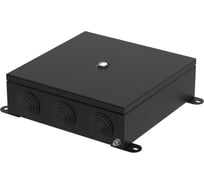 Коробка металлическая Промрукав черная 200х200х65 (4 шт/кор) 70-0390-9005