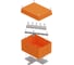 Коробка огнестойкая Промрукав для о/п E15-E120 RAL2003 150х110х90 (6 шт/кор) 40-0351-FR6.0-10 1