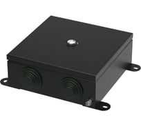 Коробка металлическая Промрукав черная 150х150х60 (6 шт/кор) 70-0380-9005