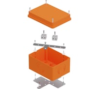 Коробка огнестойкая Промрукав для о/п E15-E120 RAL2003 150х110х90 (6 шт/кор) 40-0351-FR2.5-4