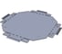Ответвитель крестообразный EKF 50x100 мм (плоский) x5010007-FL 1
