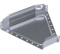 Угол горизонтальный Промрукав 45 градусов Стандарт INOX (AISI 316) 400х80 (0.8 мм) PR16.3447
