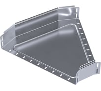 Угол горизонтальный Промрукав 45 градусов Стандарт INOX (AISI 316) 500х100 (0.8 мм) PR16.3451