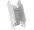Поворот вертикальный внешний IEK ESCA 5 45 градусов, 100х100-0,8 RAL 9016 ES5-PV-45-100-100-08-RGA 1