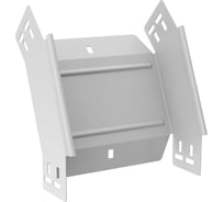 Поворот вертикальный внешний IEK ESCA 5 45 градусов, 80х200-1,2 RAL 9016 ES5-PV-45-080-200-12-RGA