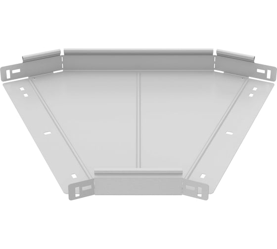 Поворот IEK ESCA 5 45 градусов, 50х400-1,2 RAL 9016 ES5-PG-45-050-400-12-RGA