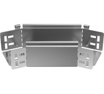 Поворот IEK ESCA 5 45 градусов, 80х100-1,2 ES5-PG-45-080-100-12