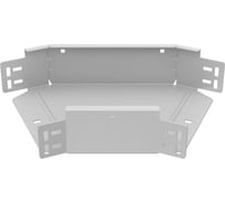 Поворот IEK ESCA 7 45 градусов, 100х150-2,0 RAL 9016 ES7-PG-45-100-150-20-RGA