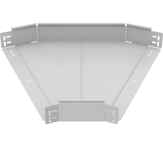 Поворот IEK ESCA 7 45 градусов, 100х600-1,5 RAL 9016 ES7-PG-45-100-600-15-RGA